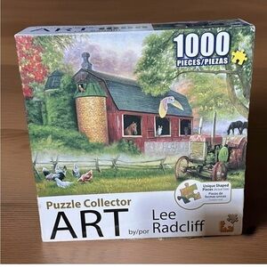 Puzzle Collector ART By/por Lee Radcliff 1000 Pieces Jigsaw Puzzle Sealed